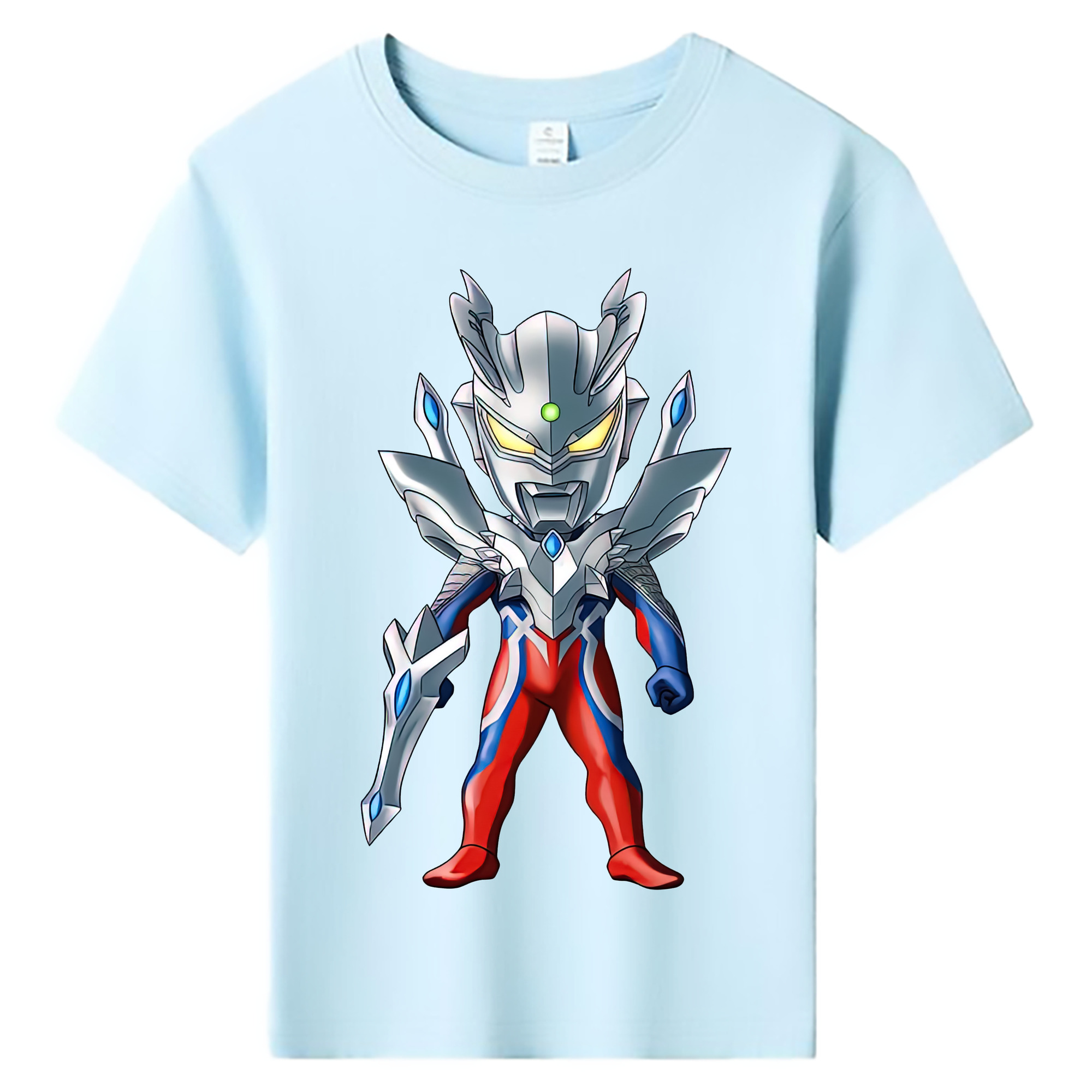 （画像用） ウルトラマン Ultraman 綿100％キッズTシャツ（フロントプリント）